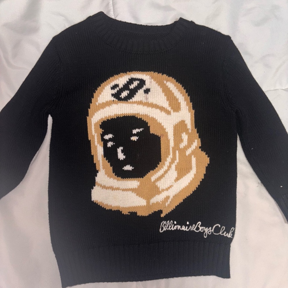 KIDS BILLIONAIRE BOYS CLUB HELMET SWEATER 2T
